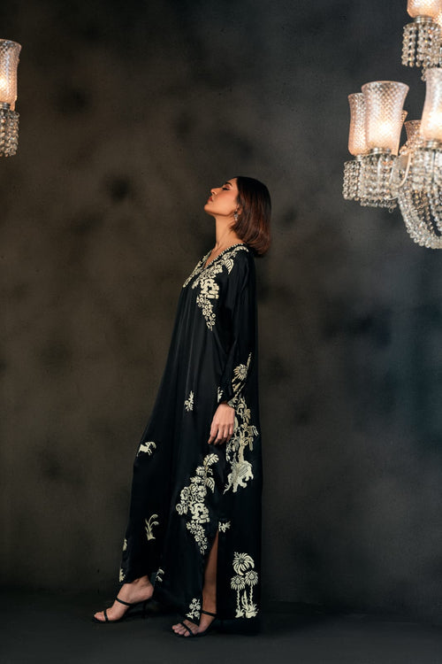 Black gypsy kaftan